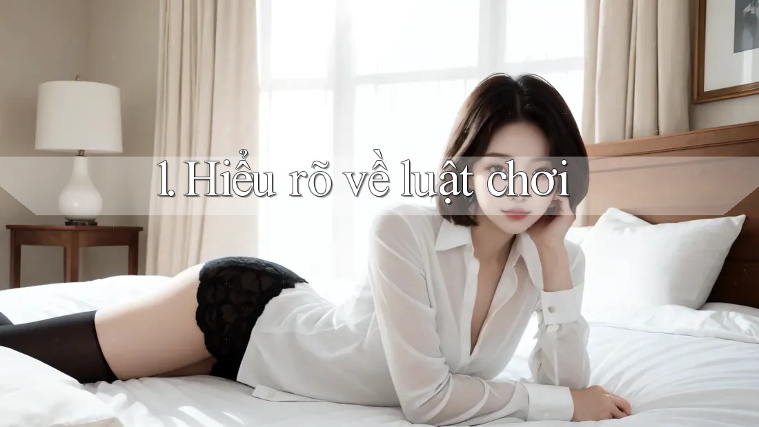 1. Hiểu rõ về luật chơi