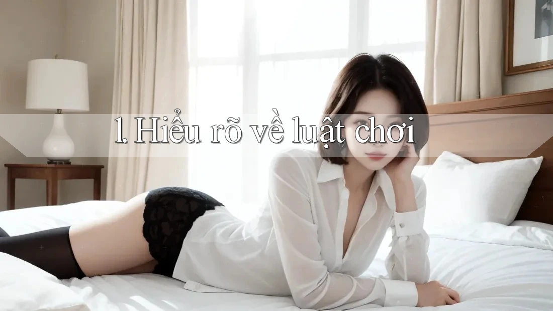 1. Hiểu rõ về luật chơi