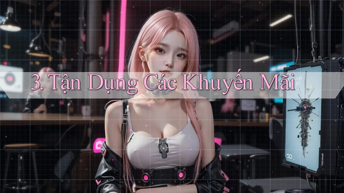 3. Tận Dụng Các Khuyến Mãi 3. Tận Dụng Các Khuyến Mãi