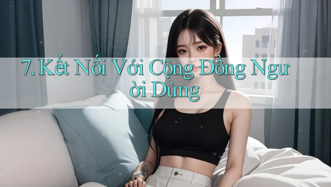 7. Kết Nối Với Cộng Đồng Người Dùng
