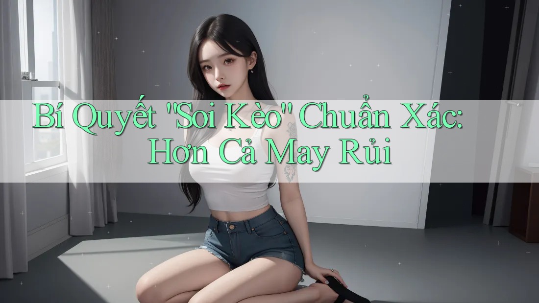 Bí Quyết “Soi Kèo” Chuẩn Xác: Hơn Cả May Rủi Bí Quyết “Soi Kèo” Chuẩn Xác: Hơn Cả May Rủi