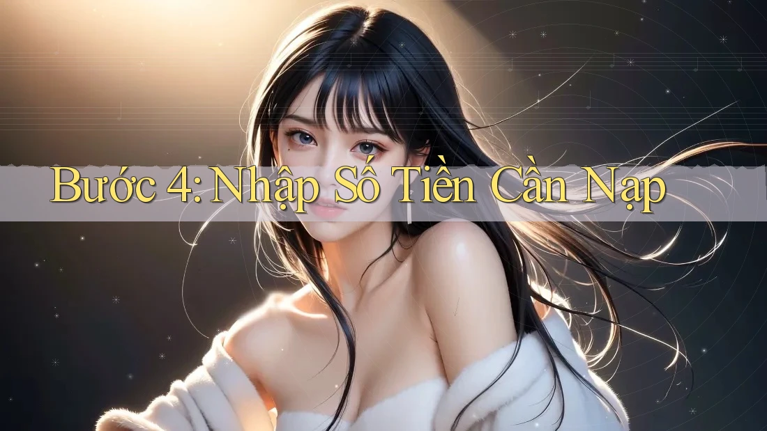 Bước 4: Nhập Số Tiền Cần Nạp