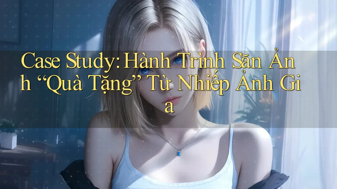 Case Study: Hành Trình Săn Ảnh “Quà Tặng” Từ Nhiếp Ảnh Gia Case Study: Hành Trình Săn Ảnh “Quà Tặng” Từ Nhiếp Ảnh Gia
