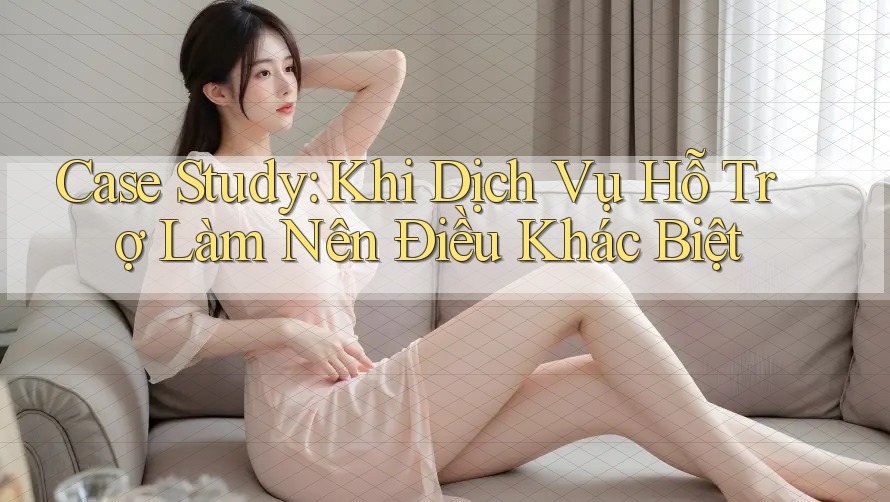Case Study: Khi Dịch Vụ Hỗ Trợ Làm Nên Điều Khác Biệt Case Study: Khi Dịch Vụ Hỗ Trợ Làm Nên Điều Khác Biệt