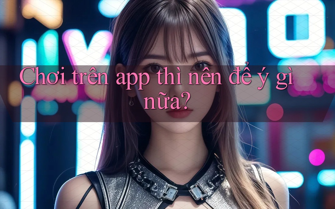 Chơi trên app thì nên để ý gì nữa?