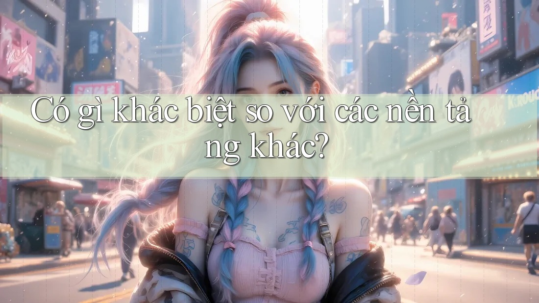 Có gì khác biệt so với các nền tảng khác?