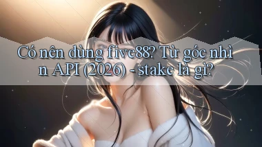 Có nên dùng five88 từ góc nhìn API (2026)   stake là gì