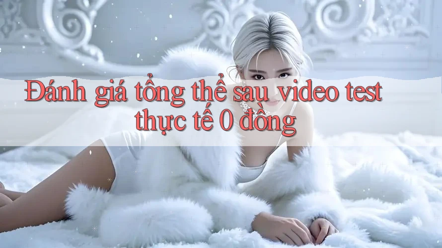 Đánh giá tổng thể sau video test thực tế 0 đồng Đánh giá tổng thể sau video test thực tế 0 đồng