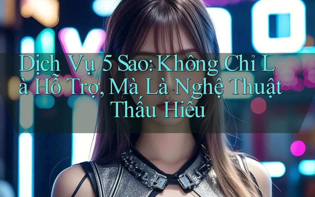 Dịch Vụ 5 Sao: Không Chỉ Là Hỗ Trợ, Mà Là Nghệ Thuật Thấu Hiểu Dịch Vụ 5 Sao: Không Chỉ Là Hỗ Trợ, Mà Là Nghệ Thuật Thấu Hiểu