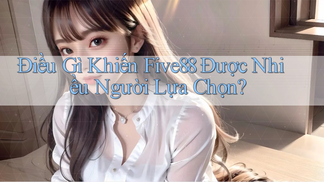 Điều Gì Khiến Five88 Được Nhiều Người Lựa Chọn?