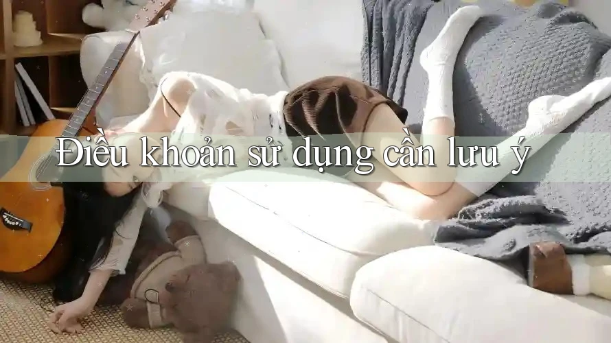 Điều khoản sử dụng cần lưu ý Điều khoản sử dụng cần lưu ý