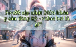Five88 cập nhật 2026 không cần đăng ký   value bet là gì