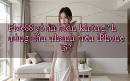 Five88 có an toàn không hướng dẫn nhanh trên iPhone 15