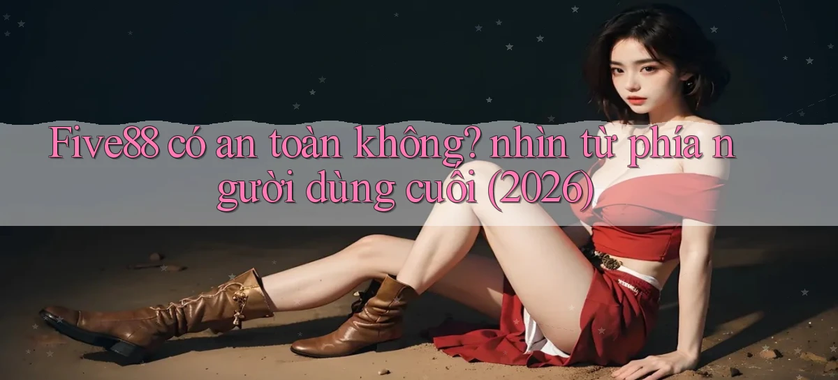 Five88 có an toàn không nhìn từ phía người dùng cuối (2026)