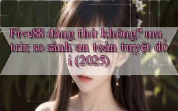 Five88 đáng thử không matrix so sánh an toàn tuyệt đối (2025)