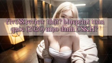 five88 review thật blueprint toàn quốc (2026) mạo danh CSKH