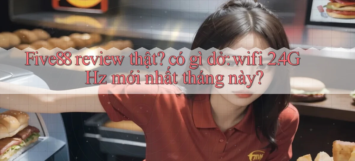 Five88 review thật có gì dở wifi 2.4GHz mới nhất tháng này