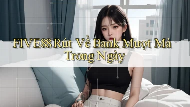 five88 rút về bank mượt mà trong ngày