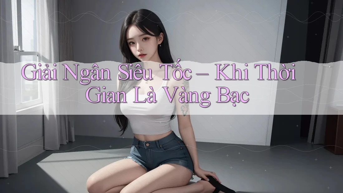 Giải Ngân Siêu Tốc – Khi Thời Gian Là Vàng Bạc
