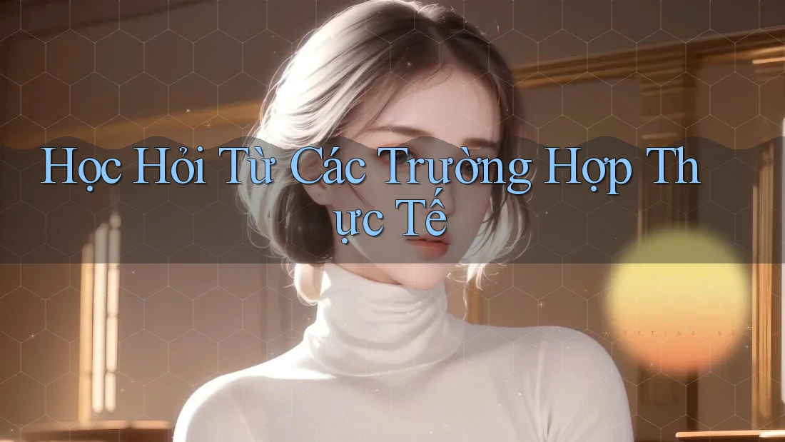 Học Hỏi Từ Các Trường Hợp Thực Tế Học Hỏi Từ Các Trường Hợp Thực Tế