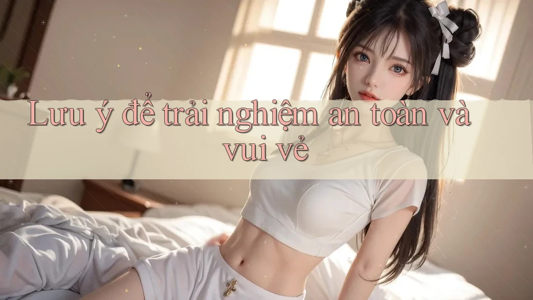 Lưu ý để trải nghiệm an toàn và vui vẻ