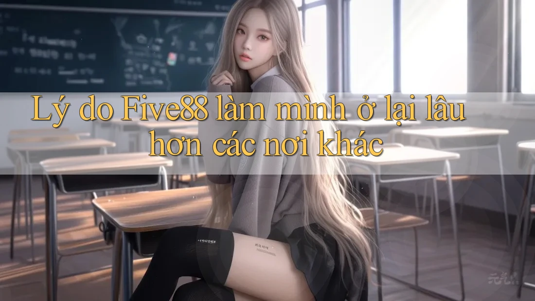 Lý do Five88 làm mình ở lại lâu hơn các nơi khác Lý do Five88 làm mình ở lại lâu hơn các nơi khác