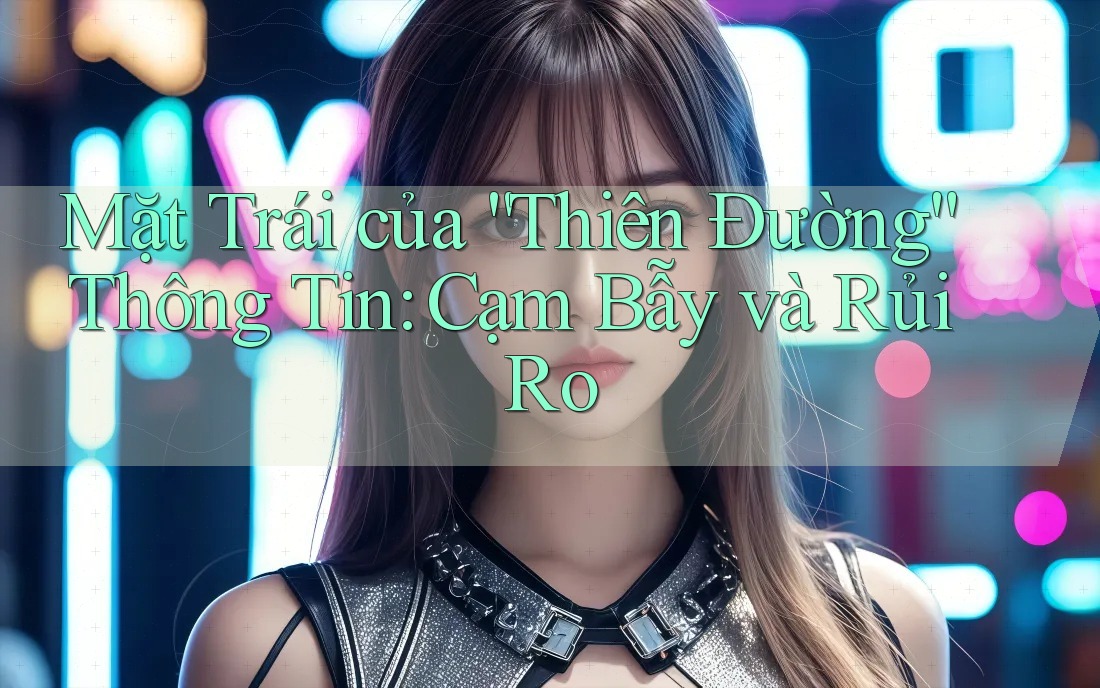 Mặt Trái của “Thiên Đường” Thông Tin: Cạm Bẫy và Rủi Ro Mặt Trái của “Thiên Đường” Thông Tin: Cạm Bẫy và Rủi Ro