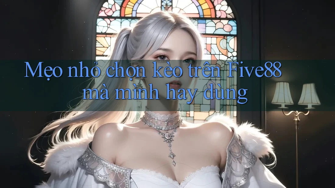 Mẹo nhỏ chọn kèo trên Five88 mà mình hay dùng Mẹo nhỏ chọn kèo trên Five88 mà mình hay dùng