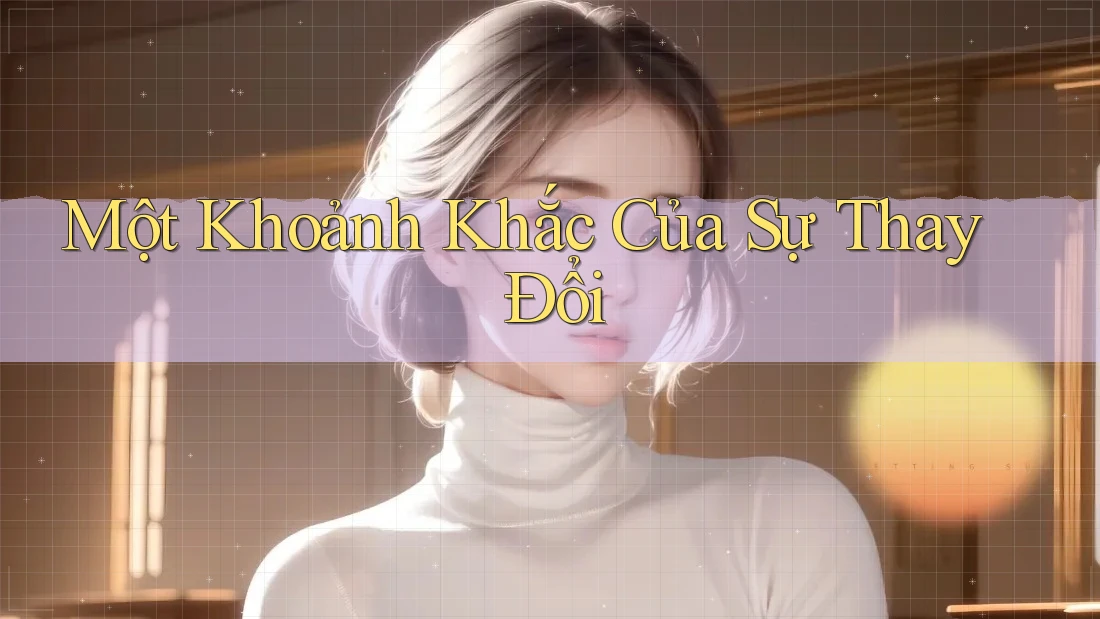 Một Khoảnh Khắc Của Sự Thay Đổi Một Khoảnh Khắc Của Sự Thay Đổi