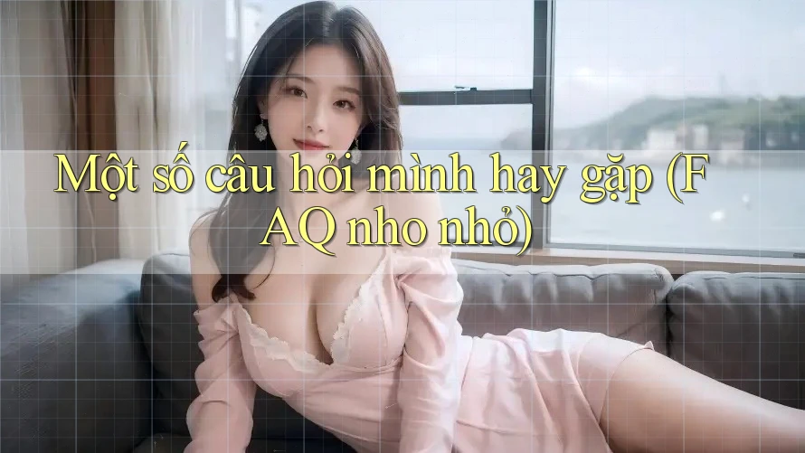 Một số câu hỏi mình hay gặp (FAQ nho nhỏ) Một số câu hỏi mình hay gặp (FAQ nho nhỏ)