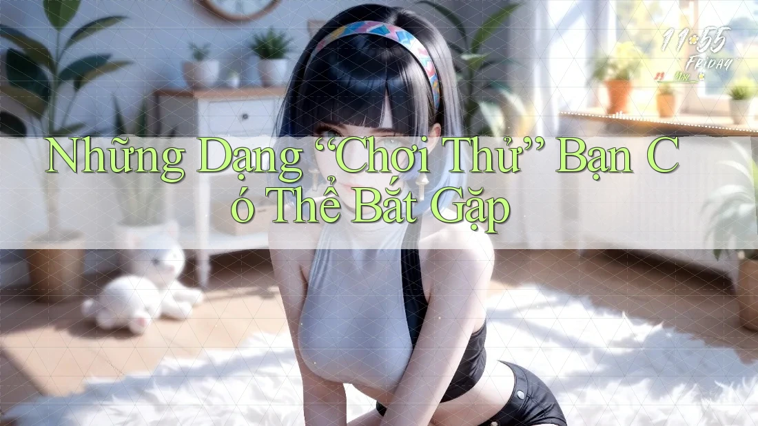 Những Dạng “Chơi Thử” Bạn Có Thể Bắt Gặp