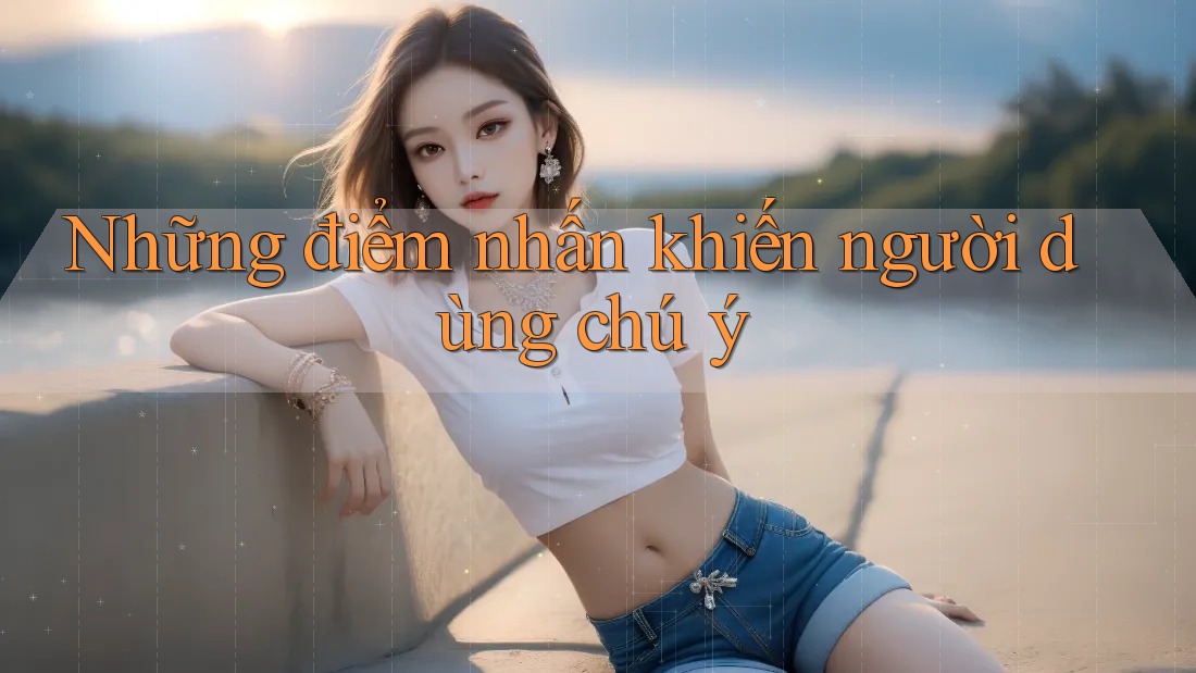 Những điểm nhấn khiến người dùng chú ý Những điểm nhấn khiến người dùng chú ý