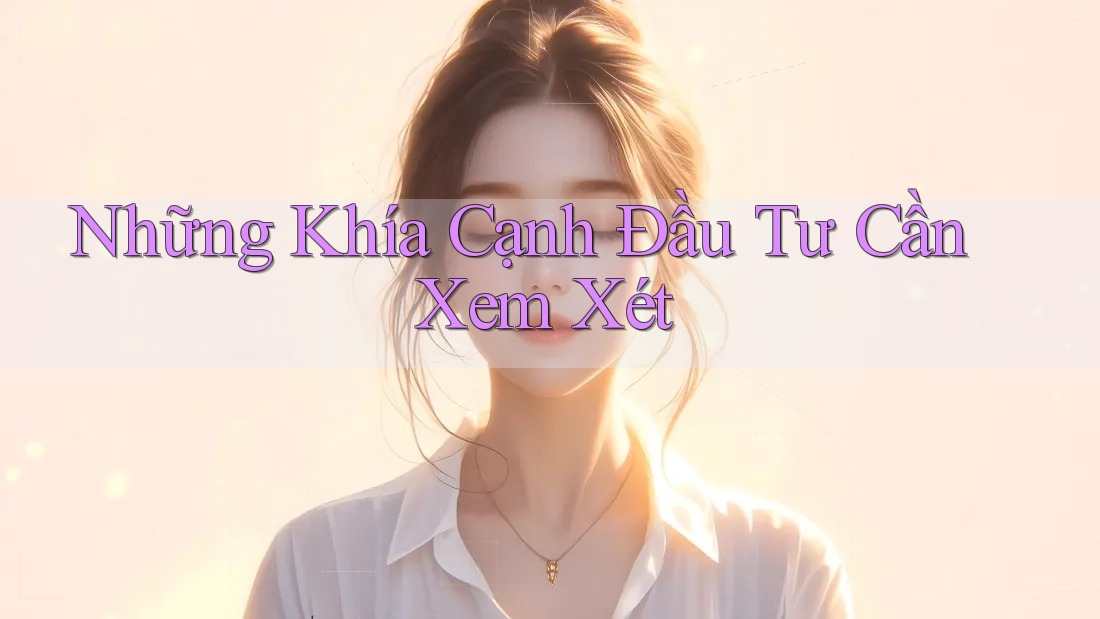 Những Khía Cạnh Đầu Tư Cần Xem Xét