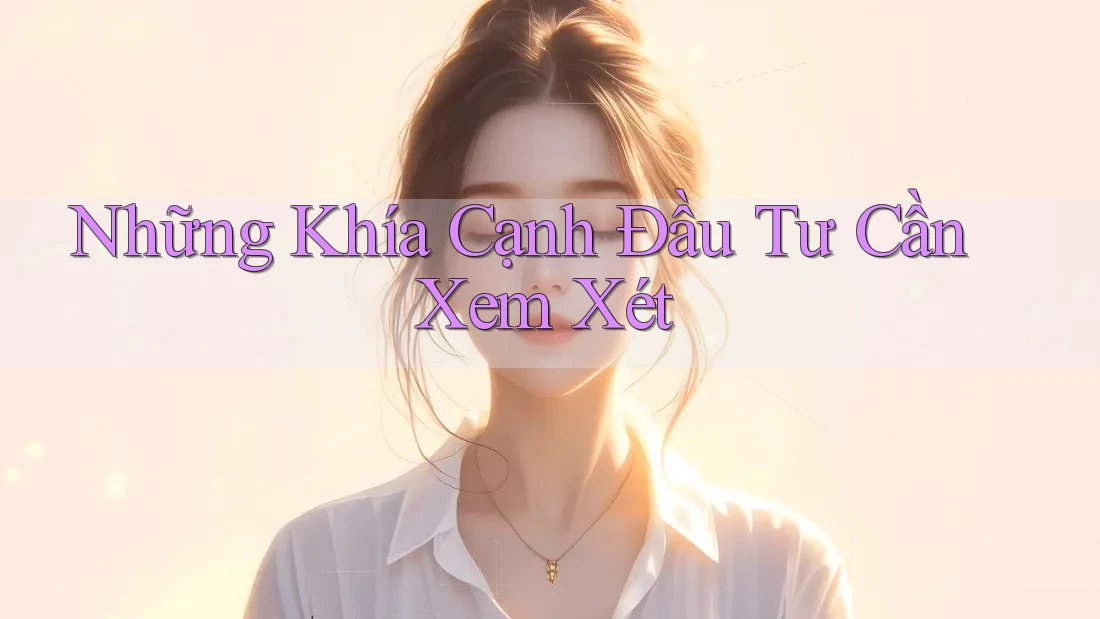 Những Khía Cạnh Đầu Tư Cần Xem Xét Những Khía Cạnh Đầu Tư Cần Xem Xét