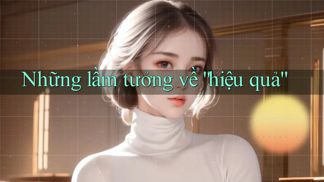 Những lầm tưởng về “hiệu quả”
