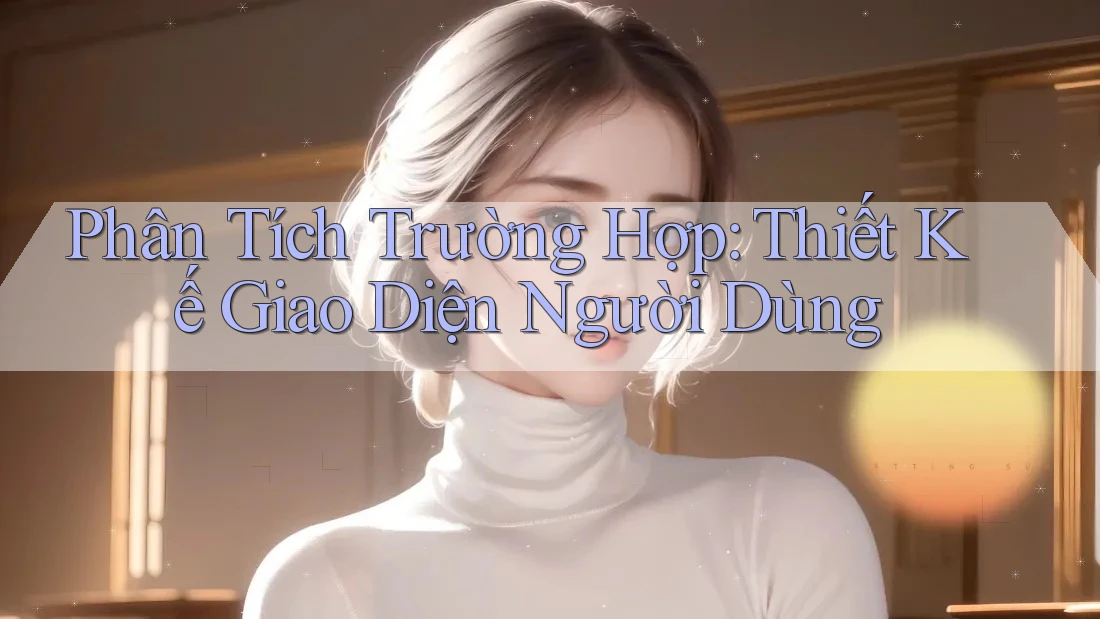 Phân Tích Trường Hợp: Thiết Kế Giao Diện Người Dùng Phân Tích Trường Hợp: Thiết Kế Giao Diện Người Dùng