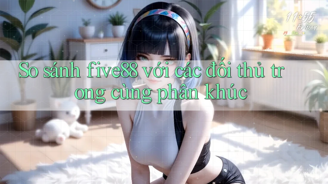 So sánh five88 với các đối thủ trong cùng phân khúc So sánh five88 với các đối thủ trong cùng phân khúc