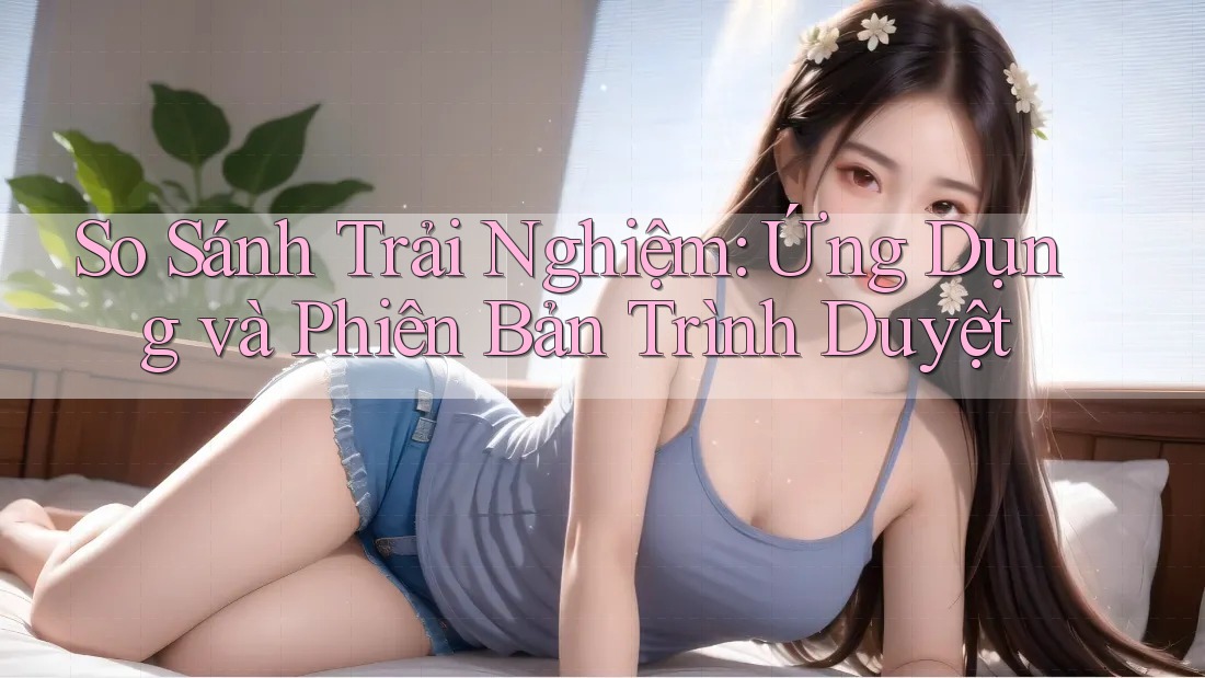 So Sánh Trải Nghiệm: Ứng Dụng và Phiên Bản Trình Duyệt