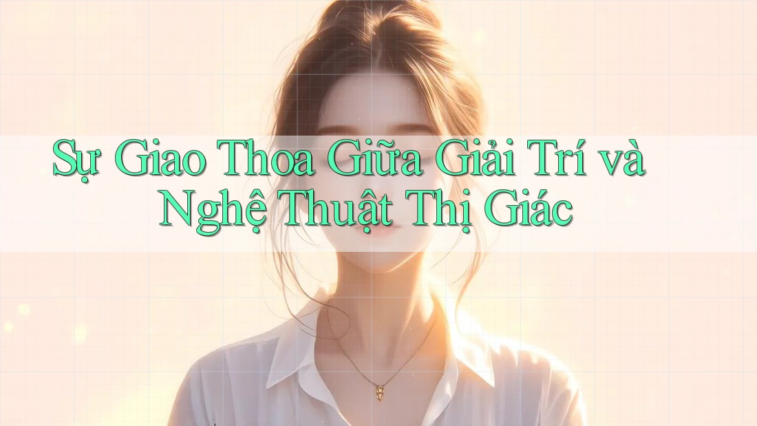 Sự Giao Thoa Giữa Giải Trí và Nghệ Thuật Thị Giác