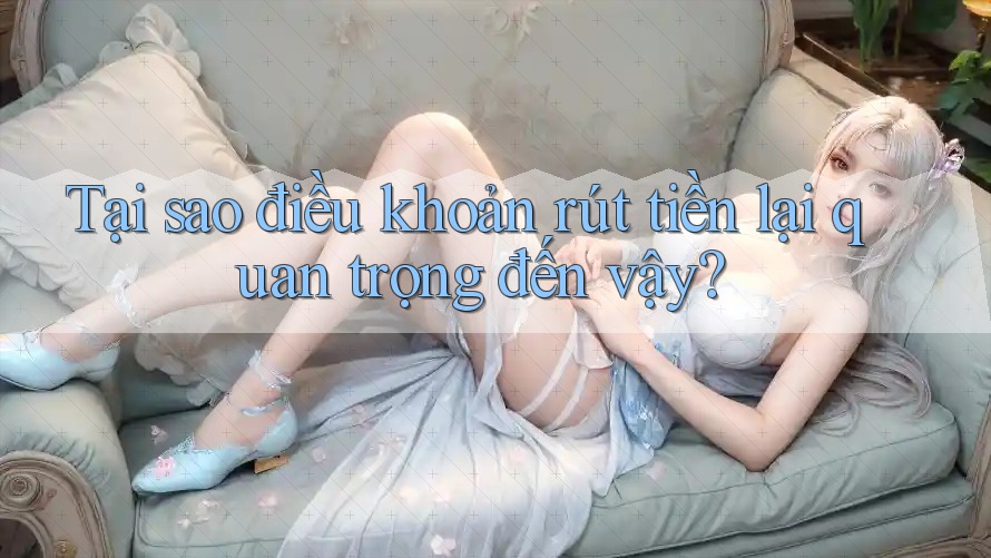 Tại sao điều khoản rút tiền lại quan trọng đến vậy? Tại sao điều khoản rút tiền lại quan trọng đến vậy?