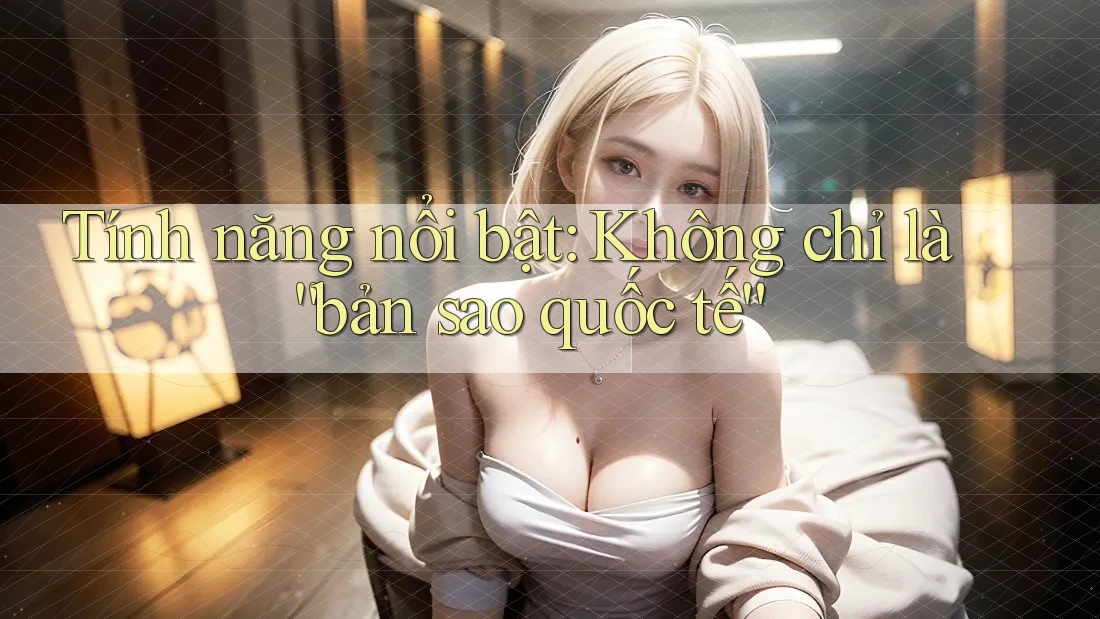 Tính năng nổi bật: Không chỉ là “bản sao quốc tế” Tính năng nổi bật: Không chỉ là “bản sao quốc tế”