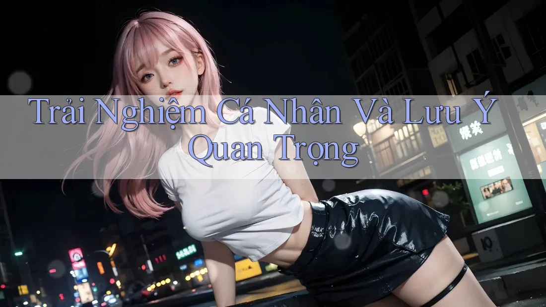 Trải Nghiệm Cá Nhân Và Lưu ý Quan Trọng Trải Nghiệm Cá Nhân Và Lưu ý Quan Trọng