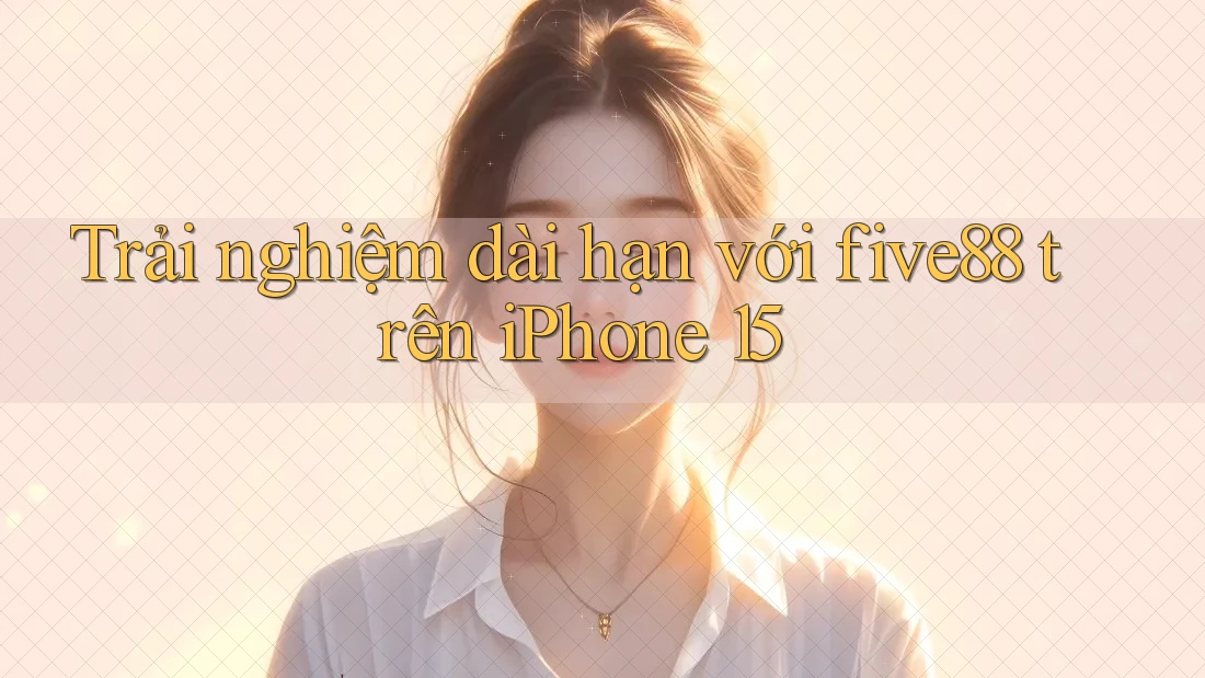 Trải nghiệm dài hạn với five88 trên iPhone 15 Trải nghiệm dài hạn với five88 trên iPhone 15