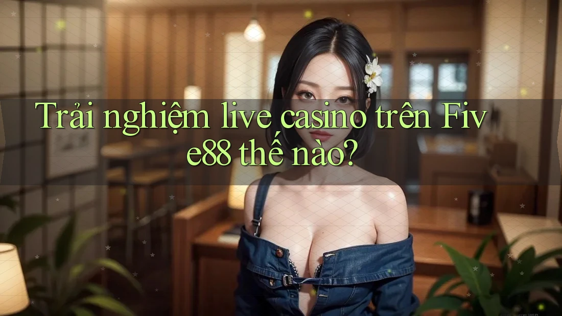 Trải nghiệm live casino trên Five88 thế nào? Trải nghiệm live casino trên Five88 thế nào?