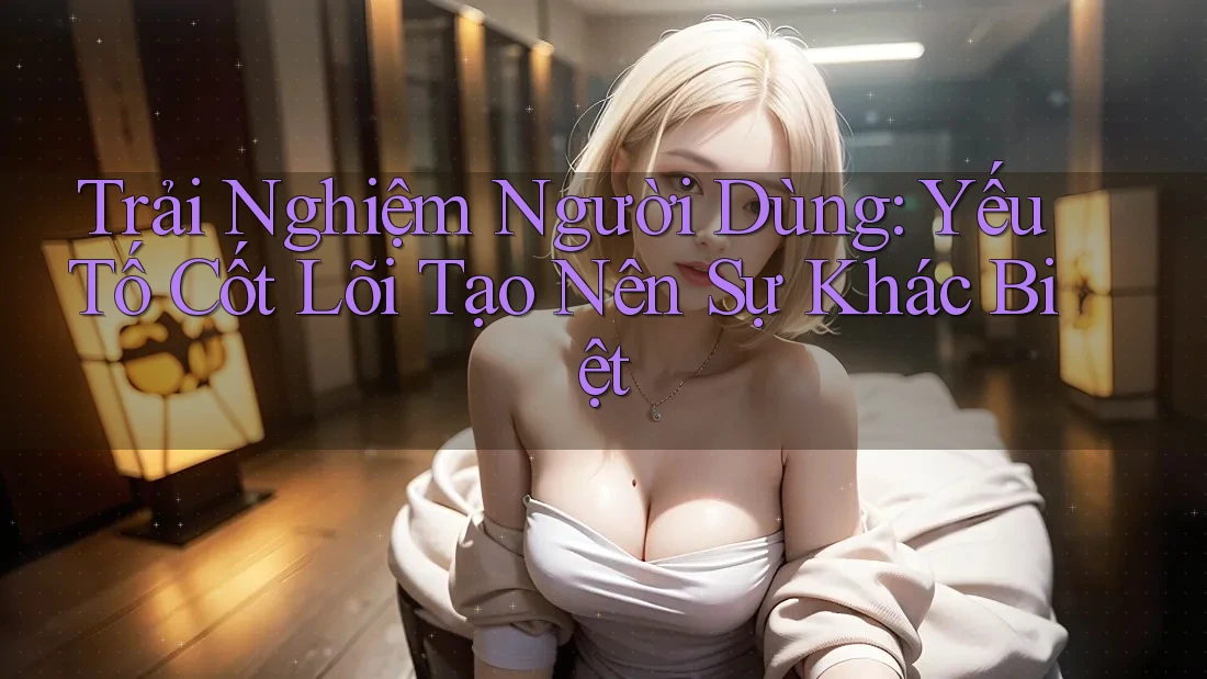 Trải Nghiệm Người Dùng: Yếu Tố Cốt Lõi Tạo Nên Sự Khác Biệt Trải Nghiệm Người Dùng: Yếu Tố Cốt Lõi Tạo Nên Sự Khác Biệt