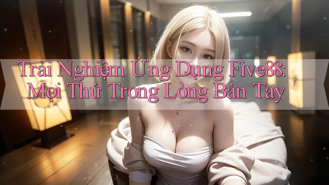Trải Nghiệm Ứng Dụng Five88: Mọi Thứ Trong Lòng Bàn Tay Trải Nghiệm Ứng Dụng Five88: Mọi Thứ Trong Lòng Bàn Tay