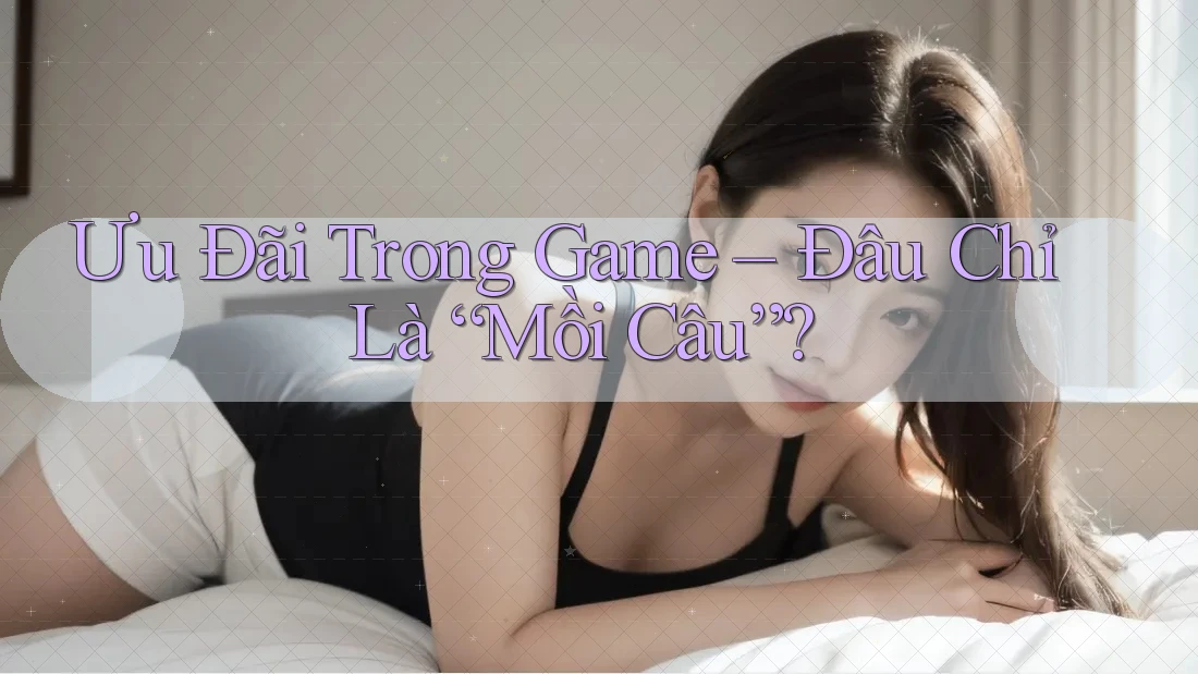 Ưu Đãi Trong Game – Đâu Chỉ Là “Mồi Câu”?