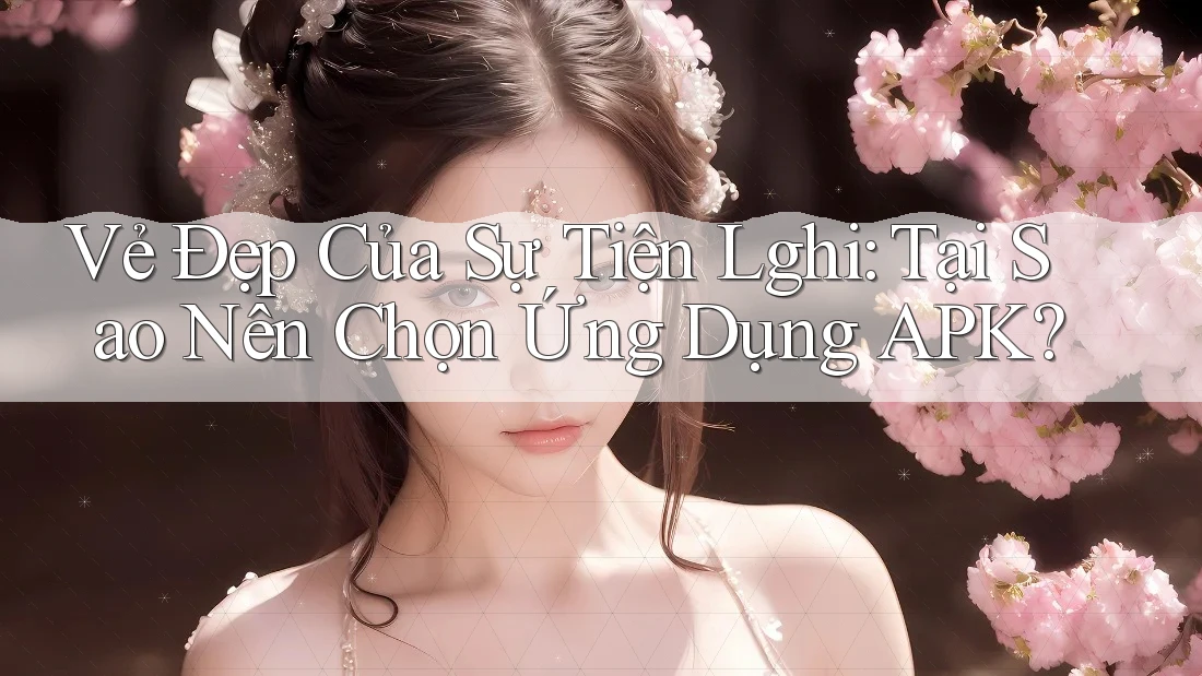 Vẻ Đẹp Của Sự Tiện Lghi: Tại Sao Nên Chọn Ứng Dụng APK? Vẻ Đẹp Của Sự Tiện Lghi: Tại Sao Nên Chọn Ứng Dụng APK?