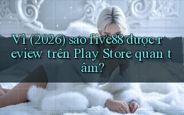Vì (2026) sao five88 được review trên Play Store quan tâm