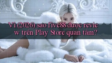Vì (2026) sao five88 được review trên Play Store quan tâm